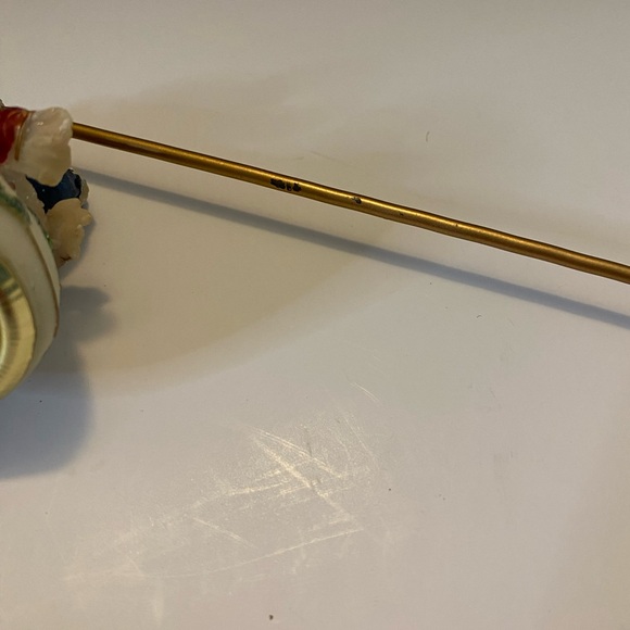 Home interiors and gifts snowman Christmas candle snuffer NWT - Picture 7 of 7